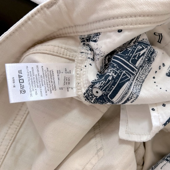 Pilcro / Anthropologie Womens Denim Shorts Slim Boyfriend - Size 29 - Like New - Picture 11 of 11